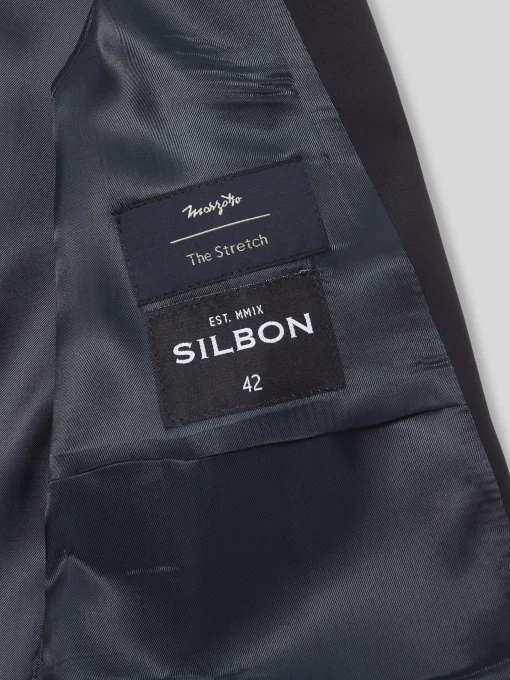 Silbon Formal Y Etiqueta·Chalecos|Formal Y Etiqueta·Chaqués Y Esmoquin-Chaleco vestir stretch cuello redondo azul marino Azul marino