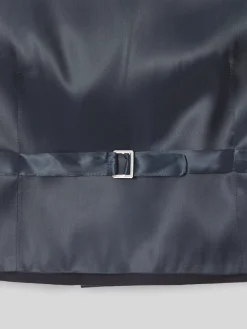 Silbon Formal Y Etiqueta·Chalecos|Formal Y Etiqueta·Chaqués Y Esmoquin-Chaleco vestir stretch cuello redondo azul marino Azul marino