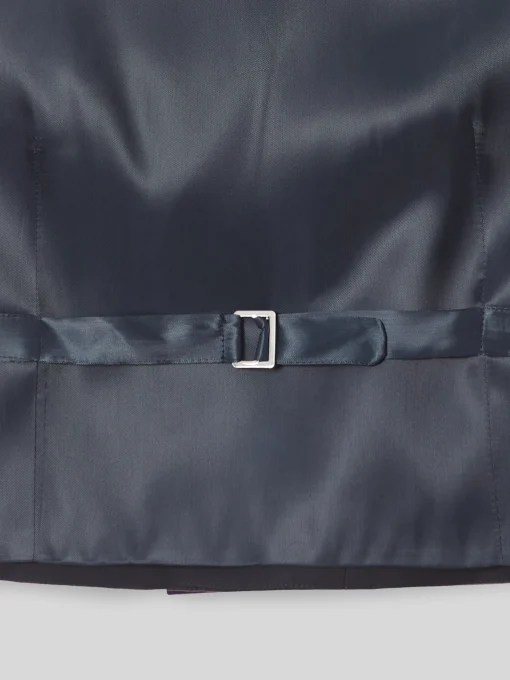 Silbon Formal Y Etiqueta·Chalecos|Formal Y Etiqueta·Chaqués Y Esmoquin-Chaleco vestir stretch cuello redondo azul marino Azul marino