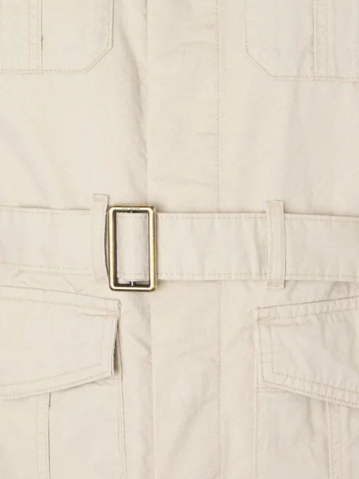 Silbon Smart Casual·Abrigos Y Cazadoras-Chaqueta cinturon Beige