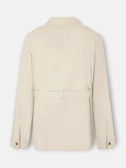 Silbon Smart Casual·Abrigos Y Cazadoras-Chaqueta cinturon Beige