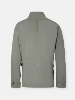 Silbon Smart Casual·Abrigos Y Cazadoras-Chaqueta militar parches dye Verde