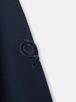Silbon Smart Casual·Abrigos Y Cazadoras-Chaqueta militar parches dye azul marino Azul marino