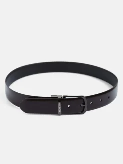 Silbon Pequeña Marroquinería·Cinturones, Tirantes Y Gemelos-Cinturon reversible clasico Negro