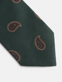 Silbon Accesorios·Corbatas, Pajaritas Y Pañuelos-Corbata amebas Verde