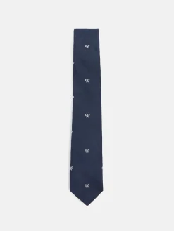 Silbon Corbatas Y Pajaritas-Corbata kids raquetas blancas Sin color