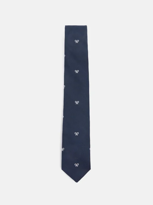 Silbon Corbatas Y Pajaritas-Corbata kids raquetas blancas Sin color