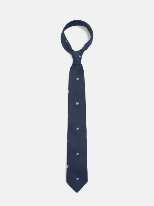 Silbon Corbatas Y Pajaritas-Corbata kids raquetas blancas Sin color