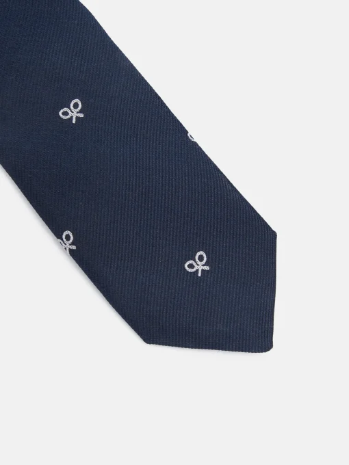 Silbon Corbatas Y Pajaritas-Corbata kids raquetas blancas Sin color