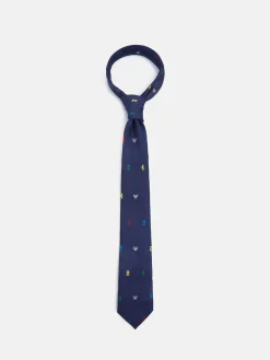 Silbon Corbatas Y Pajaritas-Corbata kids raquetas y numeros Sin color