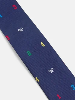 Silbon Corbatas Y Pajaritas-Corbata kids raquetas y numeros Sin color