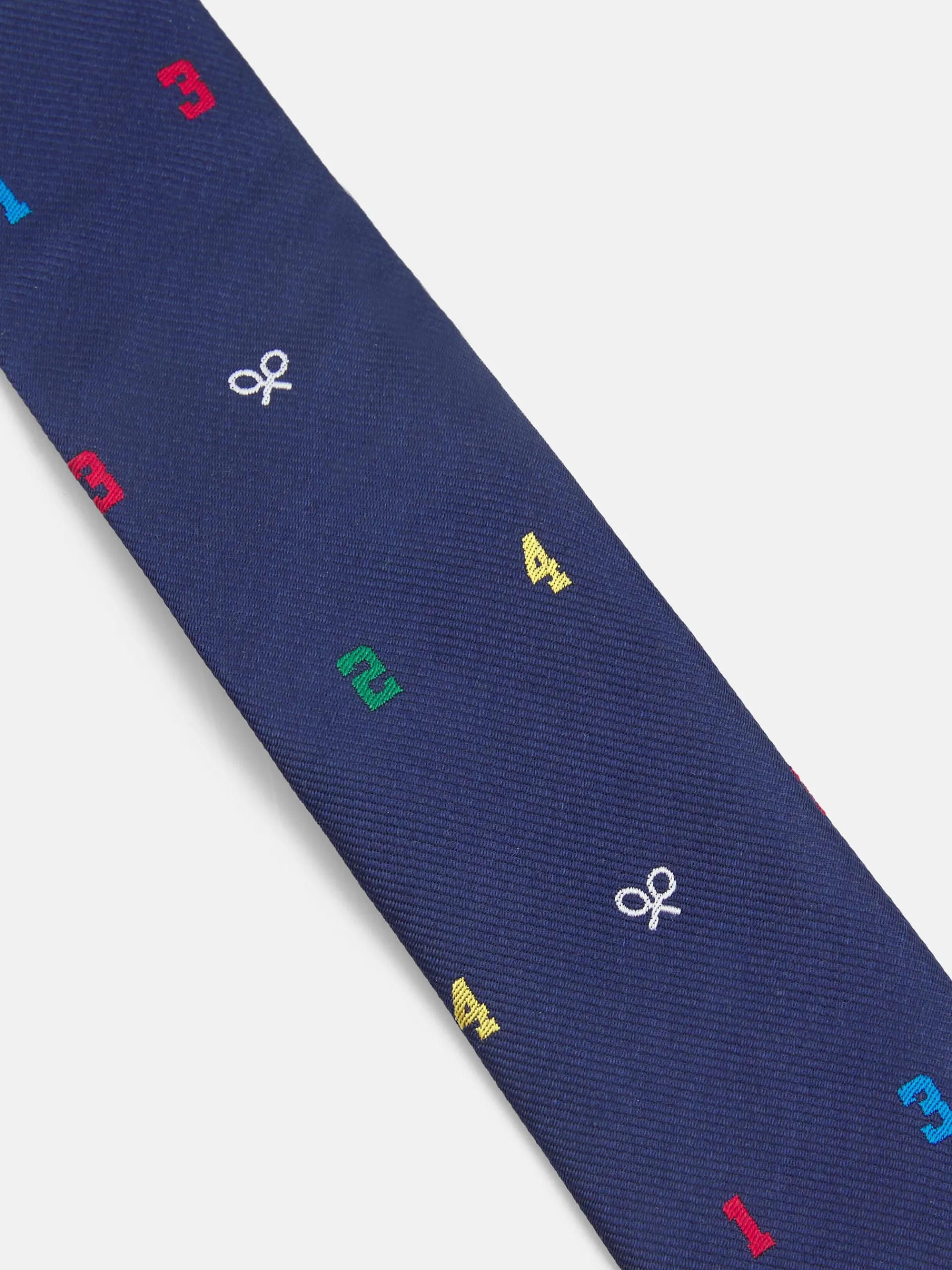 Silbon Corbatas Y Pajaritas-Corbata kids raquetas y numeros Sin&nbsp;color