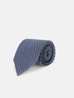 Silbon Accesorios·Corbatas, Pajaritas Y Pañuelos-Corbata motivo multiraquetas azul marino Azul marino
