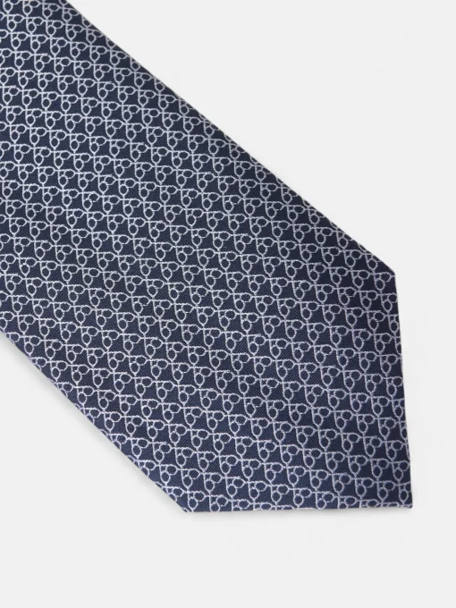 Silbon Accesorios·Corbatas, Pajaritas Y Pañuelos-Corbata motivo multiraquetas azul marino Azul marino
