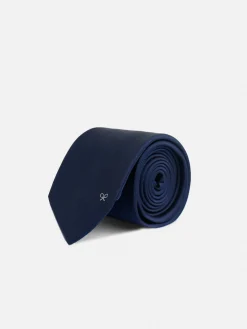 Silbon Accesorios·Corbatas, Pajaritas Y Pañuelos-Corbata lisa azul marino Azul marino