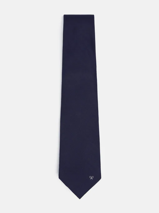 Silbon Accesorios·Corbatas, Pajaritas Y Pañuelos-Corbata lisa azul marino Azul marino