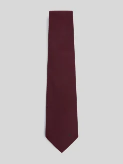 Silbon Accesorios·Corbatas, Pajaritas Y Pañuelos-Corbata lisa Burdeos