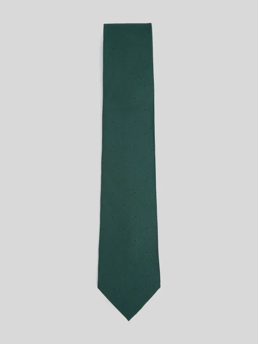 Silbon Accesorios·Corbatas, Pajaritas Y Pañuelos-Corbata mini puntos Verde