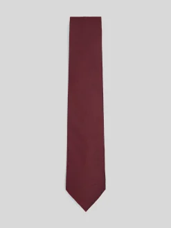 Silbon Accesorios·Corbatas, Pajaritas Y Pañuelos-Corbata mini puntos Burdeos