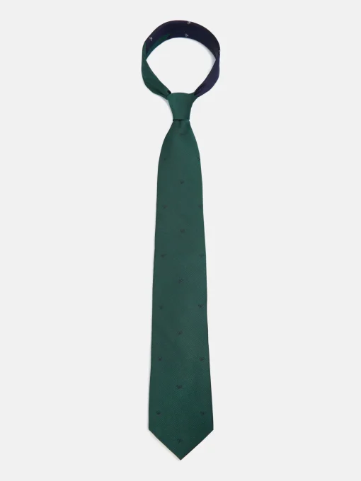 Silbon Accesorios·Corbatas, Pajaritas Y Pañuelos-Corbata motivos raquetas Verde
