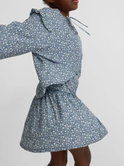Silbon Vestidos Y Faldas-Falda girl estampado flores azul claro Azul claro