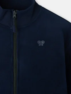 Silbon Abrigos Y Exterior-Forro polar liso kids azul marino Azul marino