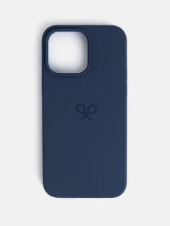 Silbon Fundas De Iphone|Pequeña Marroquinería·Fundas Iphone-Funda IPHONE 14 PRO MAX azul marino Azul marino