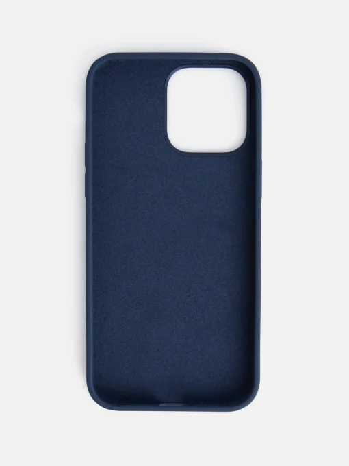 Silbon Fundas De Iphone|Pequeña Marroquinería·Fundas Iphone-Funda IPHONE 14 PRO MAX azul marino Azul marino