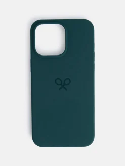 Silbon Fundas De Iphone|Pequeña Marroquinería·Fundas Iphone-Funda IPHONE 15 PRO MAX verde oscuro Verde oscuro