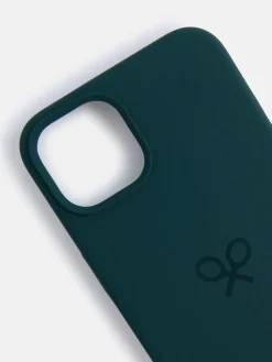 Silbon Fundas De Iphone|Pequeña Marroquinería·Fundas Iphone-Funda IPHONE 15 PRO MAX verde oscuro Verde oscuro