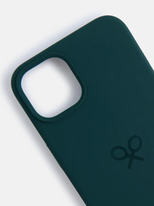 Silbon Fundas De Iphone|Pequeña Marroquinería·Fundas Iphone-Funda IPHONE 15 PRO MAX verde oscuro Verde oscuro