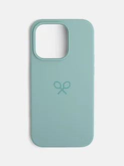 Silbon Fundas De Iphone|Pequeña Marroquinería·Fundas Iphone-Funda IPHONE 14 PRO verde claro Verde claro