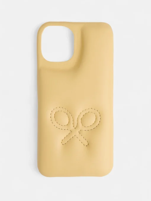 Silbon Fundas De Iphone-Funda movil raqueta amarilla Amarillo