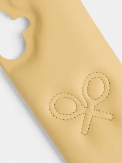 Silbon Fundas De Iphone-Funda movil raqueta amarilla Amarillo