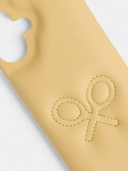 Silbon Fundas De Iphone-Funda movil raqueta amarilla Amarillo