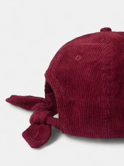 Silbon Otros Accesorios-Gorra girl pana motivo etnico Granate