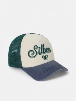 Silbon Gorras Y Gorros-Gorra kids trucker logo bicolor azul marino Azul marino