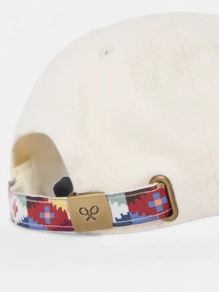 Silbon Complementos|Accesorios·Gorras Y Sombreros-Gorra parche etnico Beige