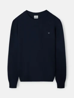 Silbon Smart Casual·Jerséis Y Cárdigan-Jersey clasico warm azul marino Azul marino