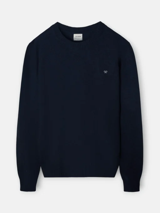 Silbon Smart Casual·Jerséis Y Cárdigan-Jersey clasico warm azul marino Azul marino