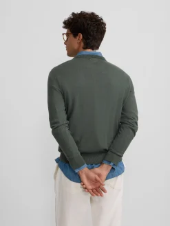 Silbon Smart Casual·Jerséis Y Cárdigan-Jersey classic cuello redondo verde claro Verde claro