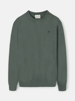Silbon Smart Casual·Jerséis Y Cárdigan-Jersey classic cuello redondo verde claro Verde claro