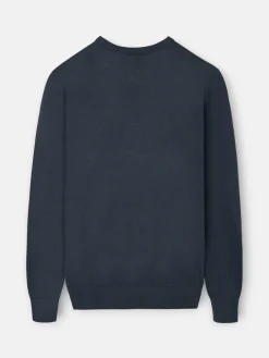 Silbon Smart Casual·Jerséis Y Cárdigan-Jersey classic cuello redondo azul Gris