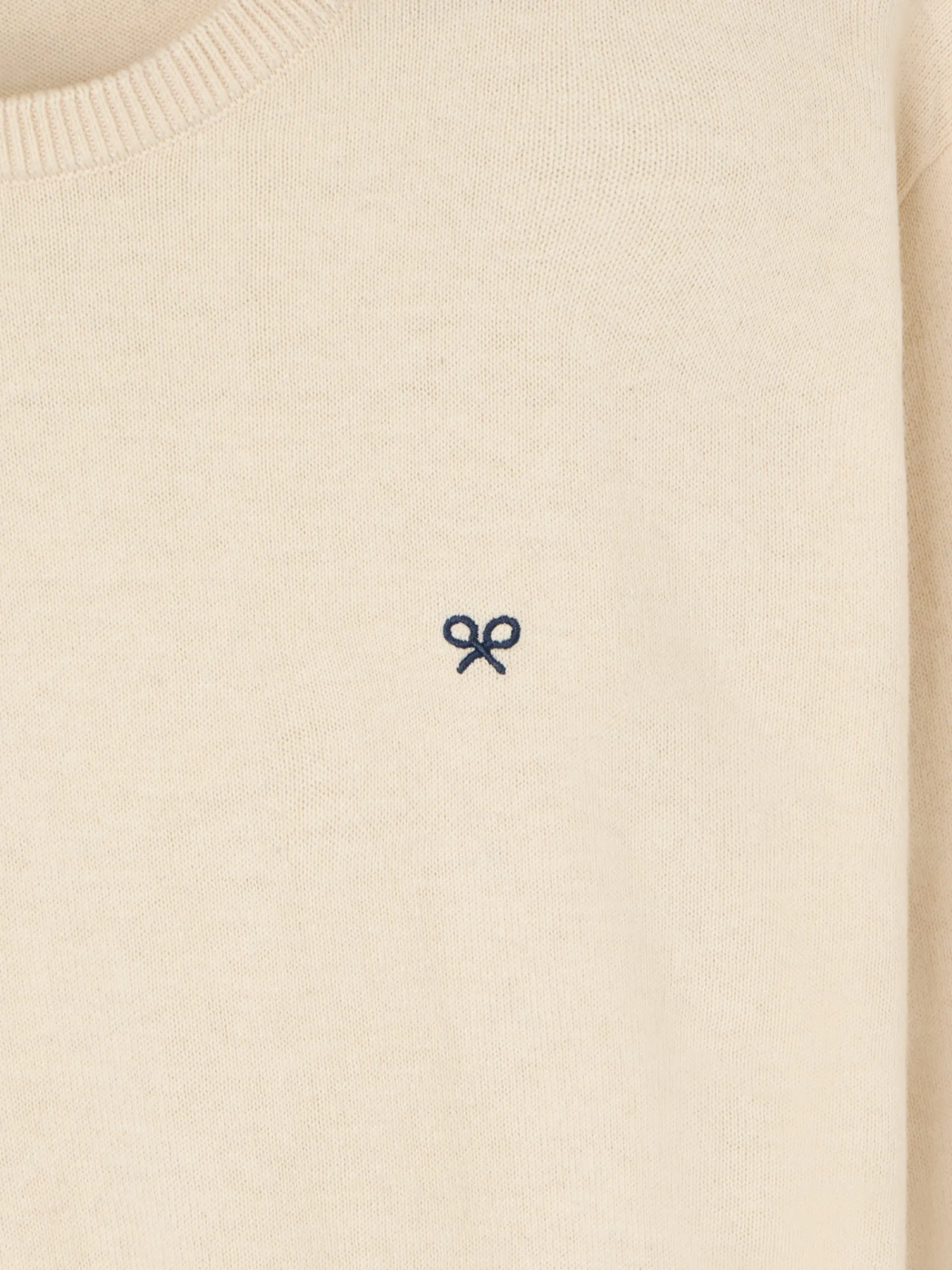 Silbon Smart Casual·Jerséis Y Cárdigan-Jersey classic cuello redondo beige claro Beige claro