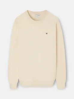 Silbon Smart Casual·Jerséis Y Cárdigan-Jersey classic cuello redondo beige claro Beige claro