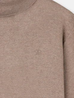 Silbon Smart Casual·Jerséis Y Cárdigan-Jersey classic cuello vuelto marron claro Marron claro