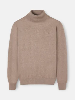 Silbon Smart Casual·Jerséis Y Cárdigan-Jersey classic cuello vuelto marron claro Marron claro