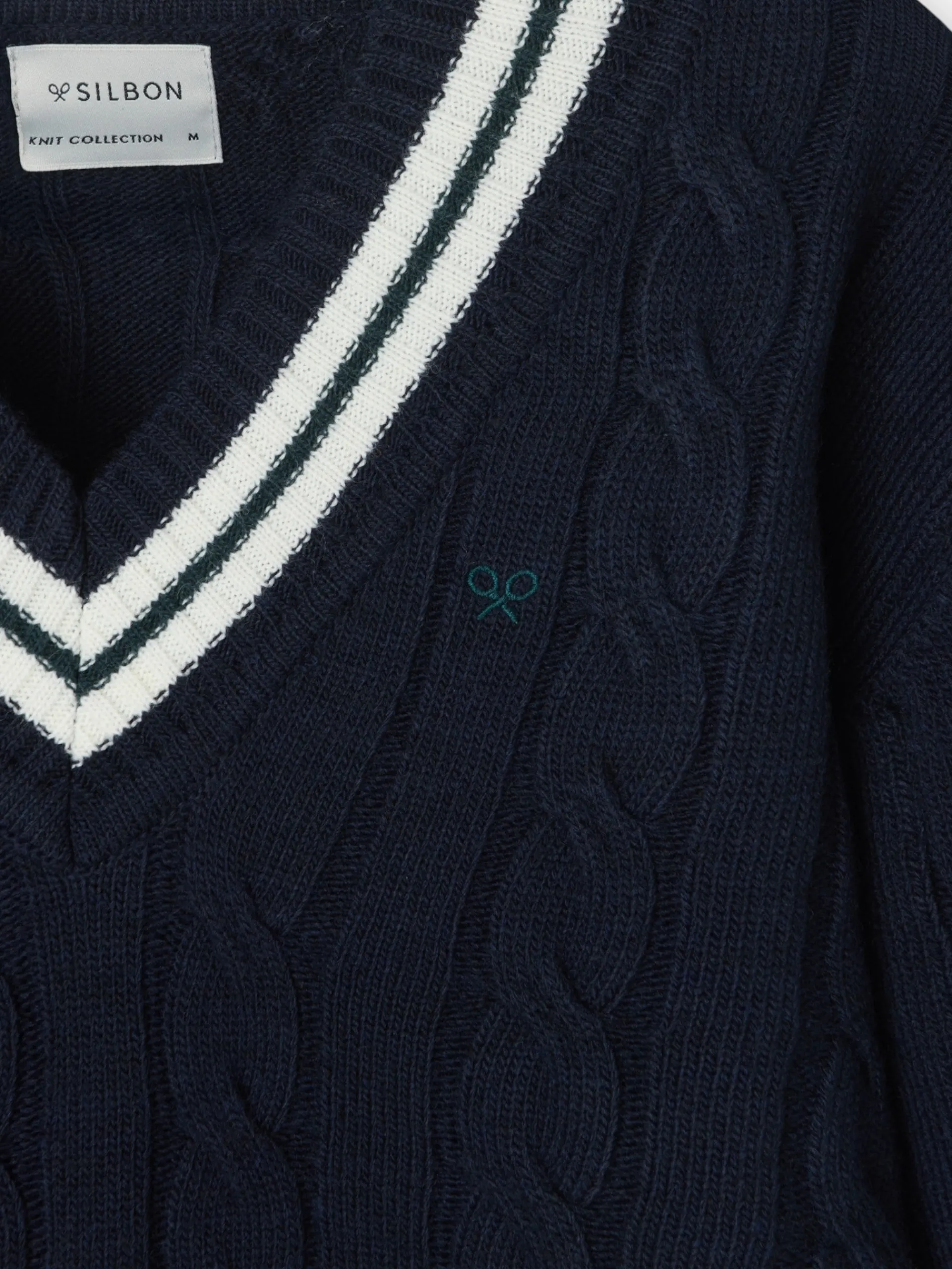 Silbon Smart Casual·Jerséis Y Cárdigan-Jersey college azul marino Azul marino