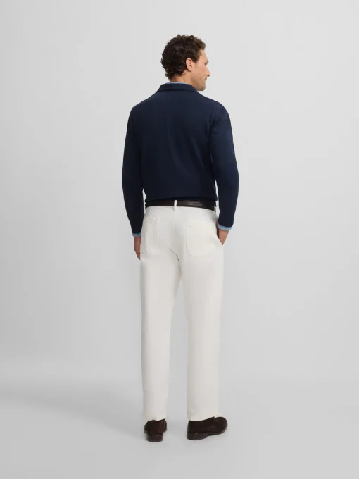 Silbon Smart Casual·Jerséis Y Cárdigan-Jersey cuello polo azul marino Azul marino