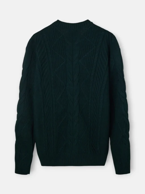 Silbon Smart Casual·Jerséis Y Cárdigan-Jersey de ochos Verde